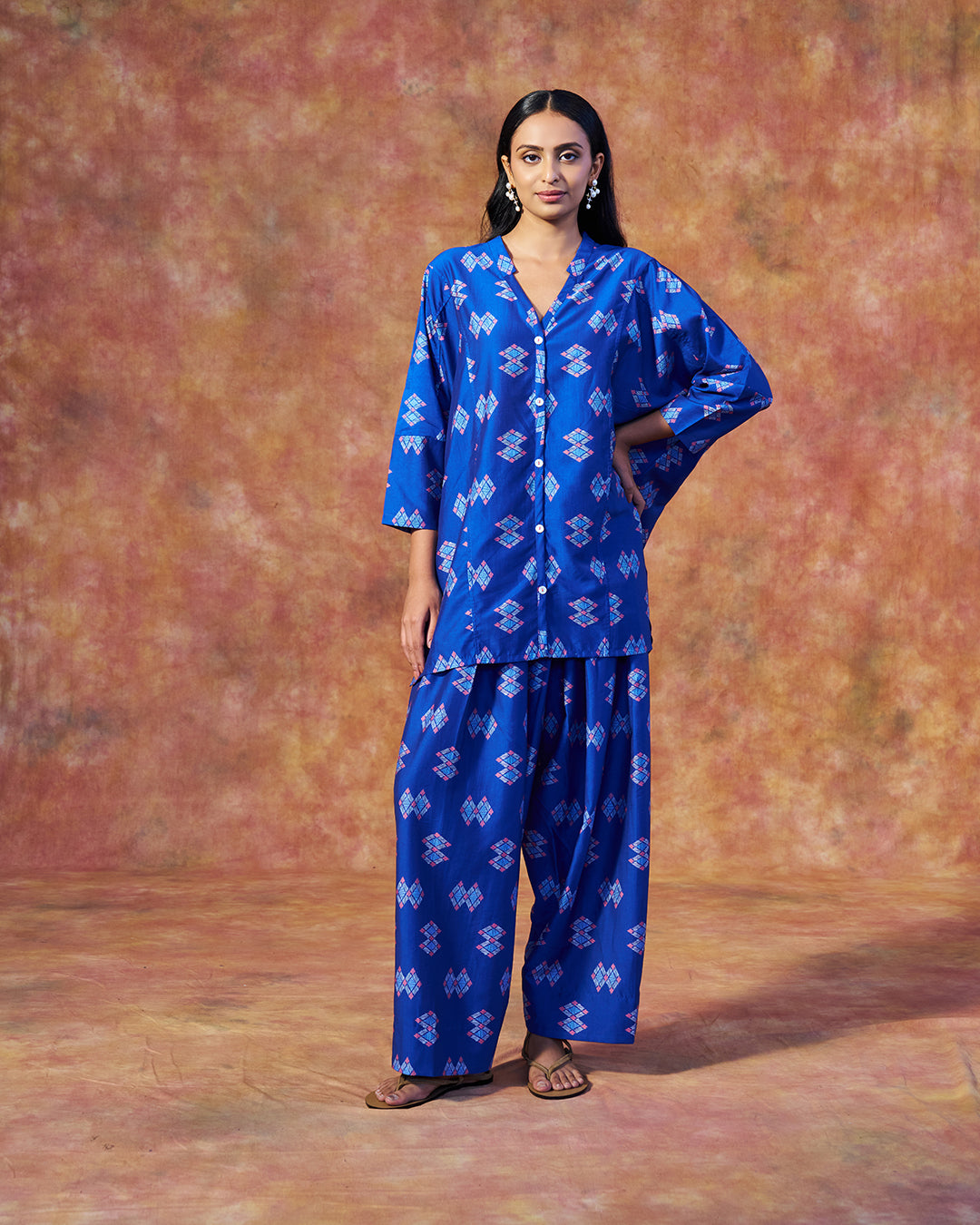Sia Set <br> Dolman Tunic & Izhar Pant Set