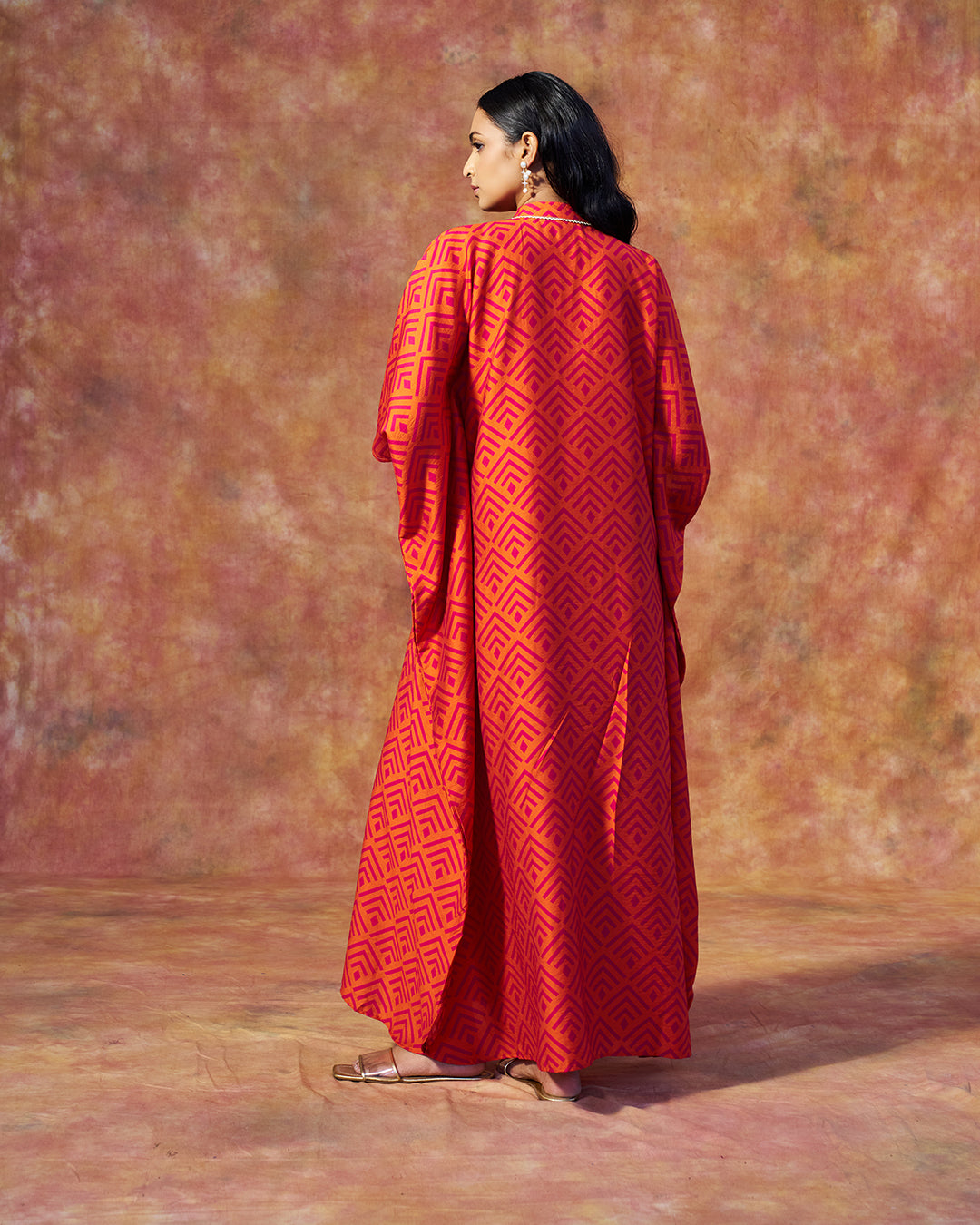 Serene Kaftan <br> Kaftan with Tassel Neckline