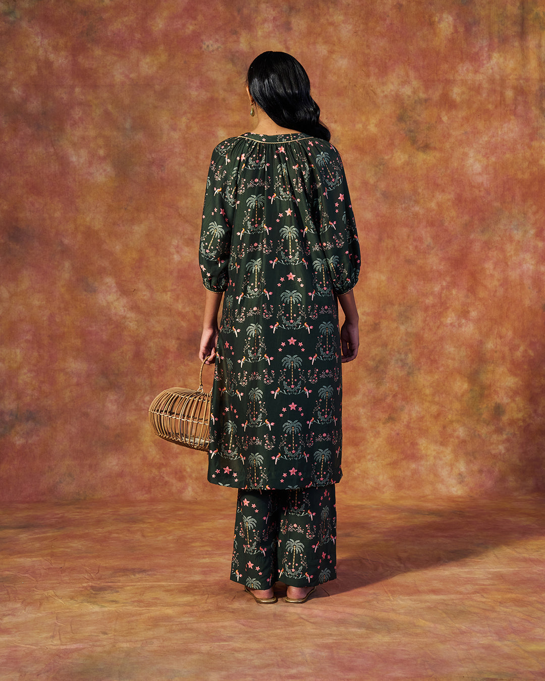 Ayla Set <br> Gathered Tunic Set