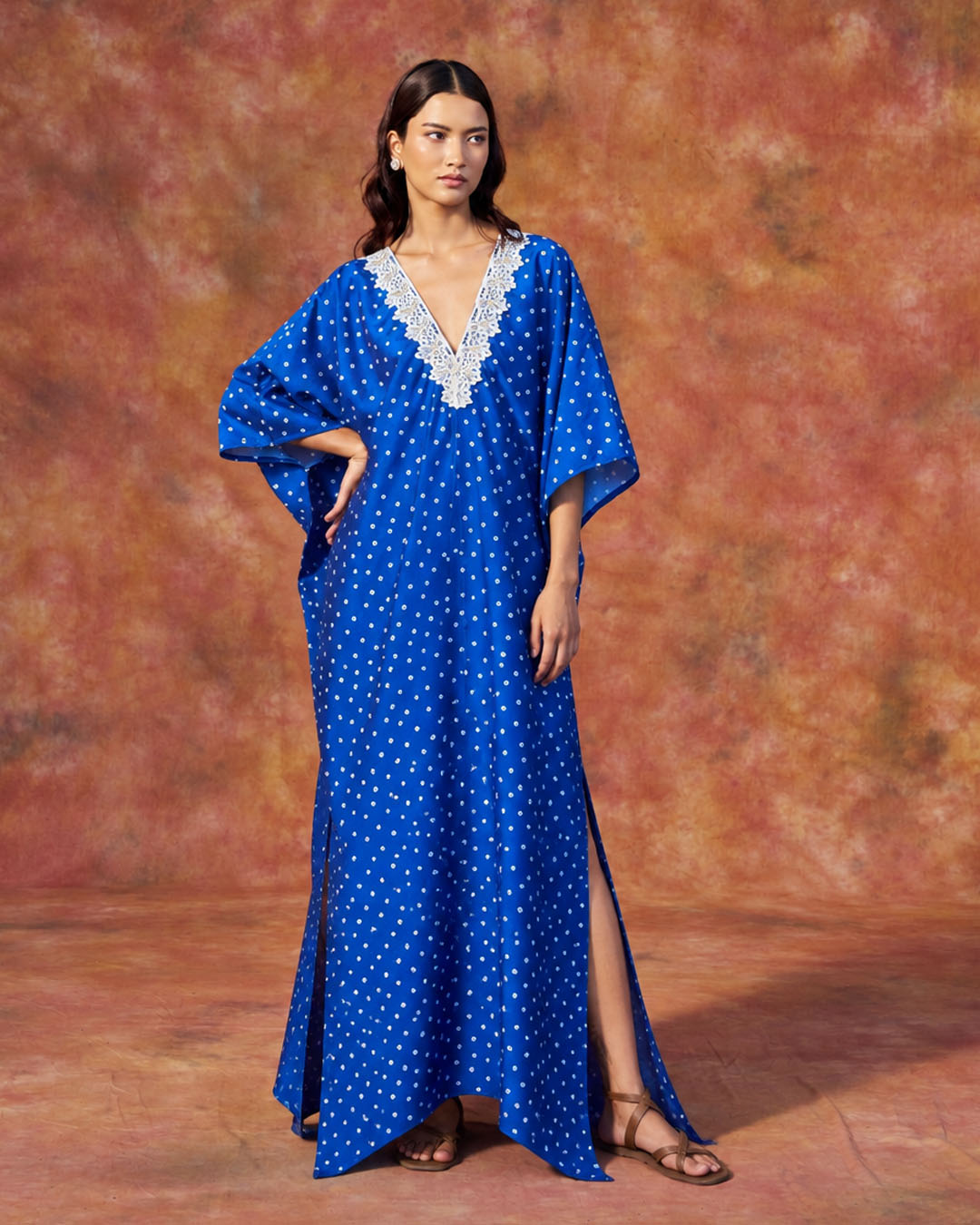 Aurelia Kaftan <br> Kaftan with Lace Detail