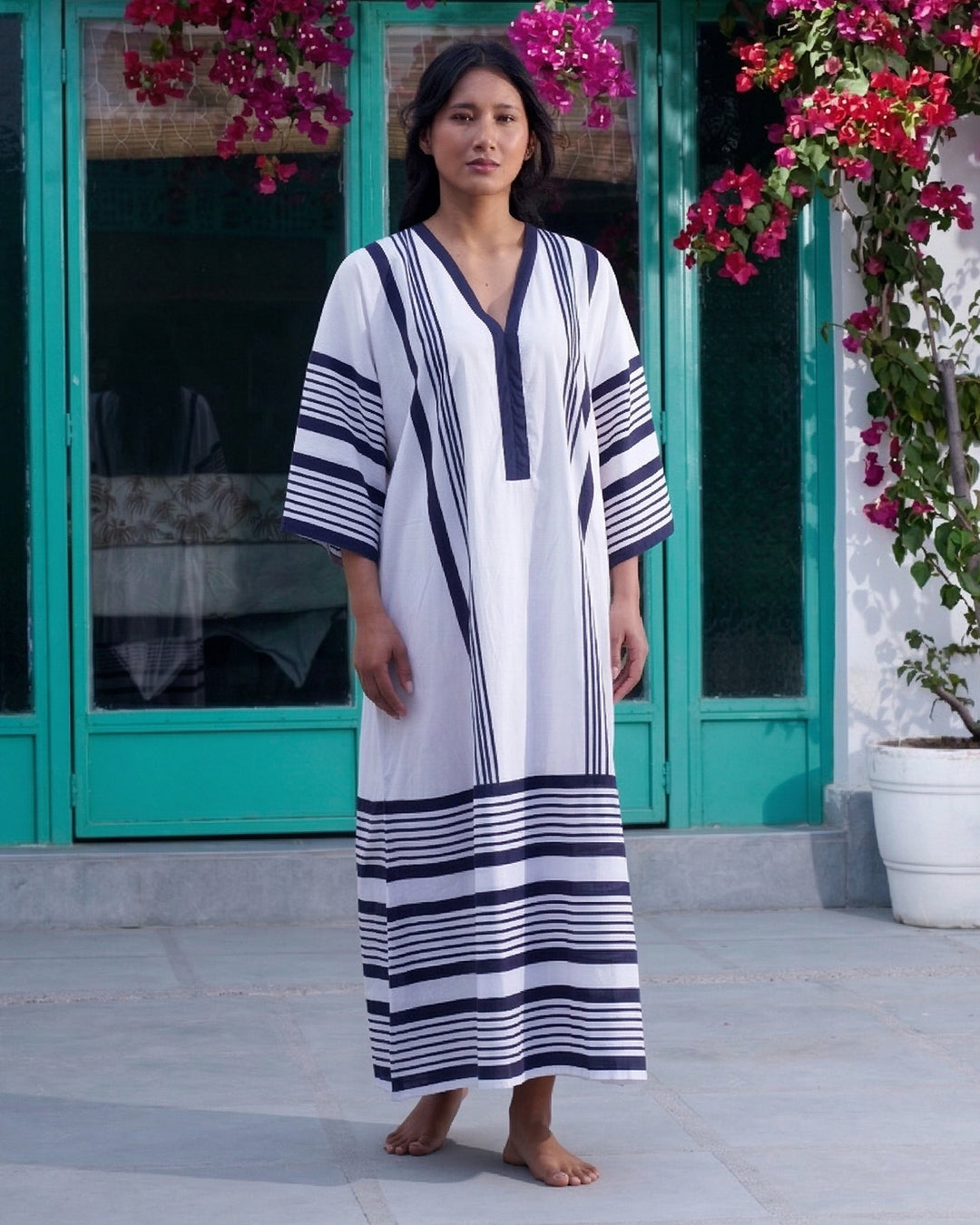 Azure Slow Day Kaftan