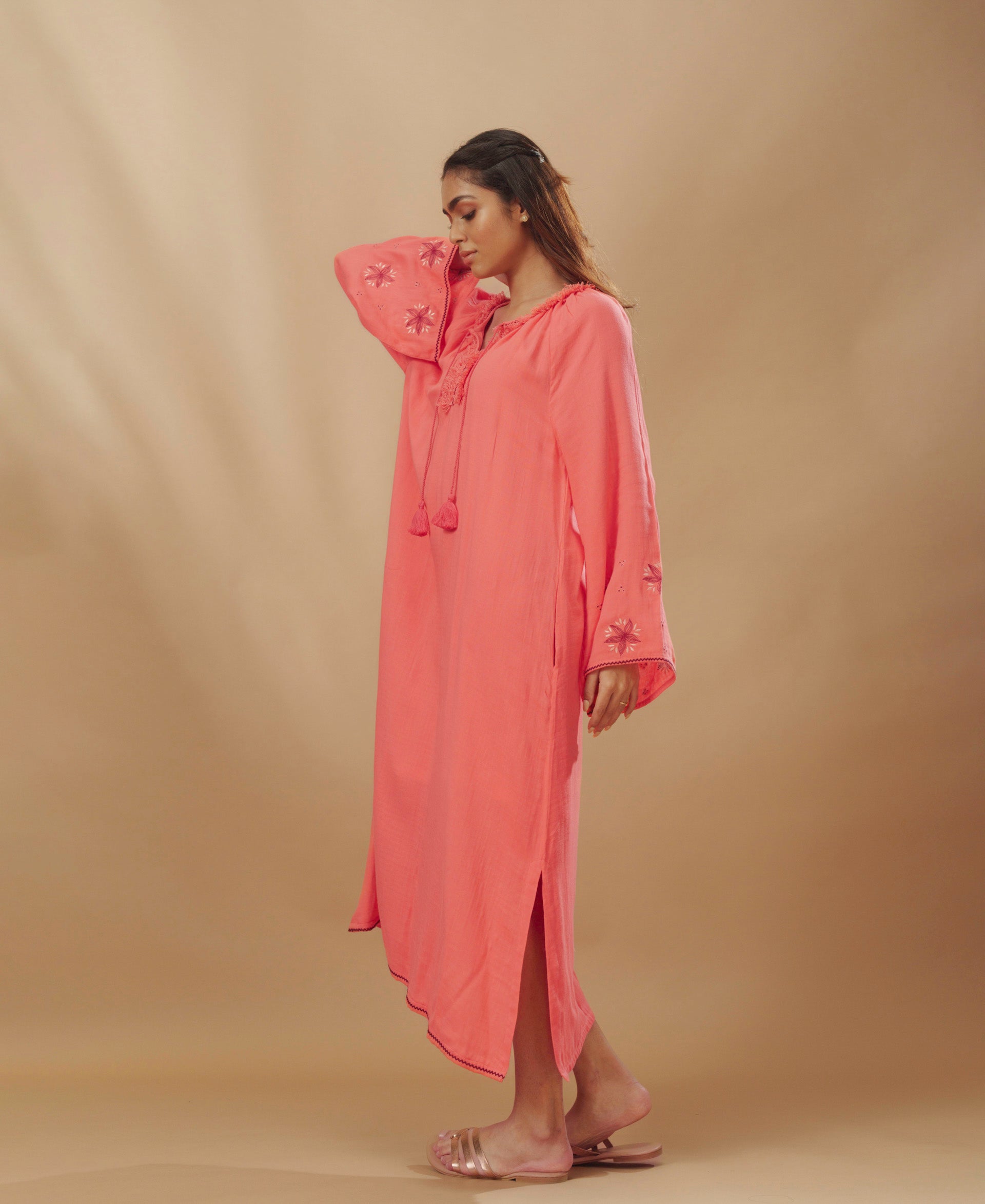 Ardena - Embroidered Kaftan Dress