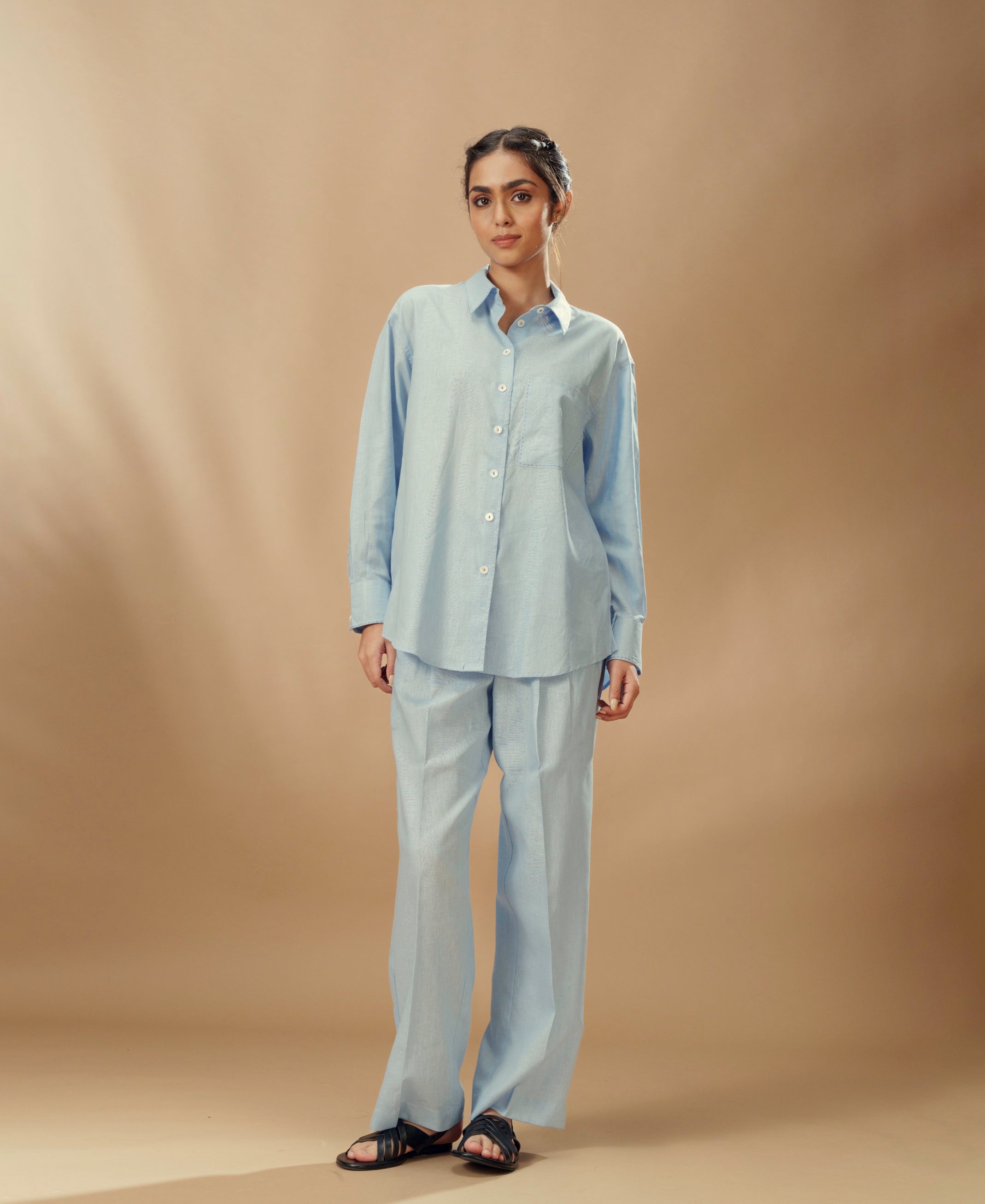 Alba - Linen Lounge Co-ord Set