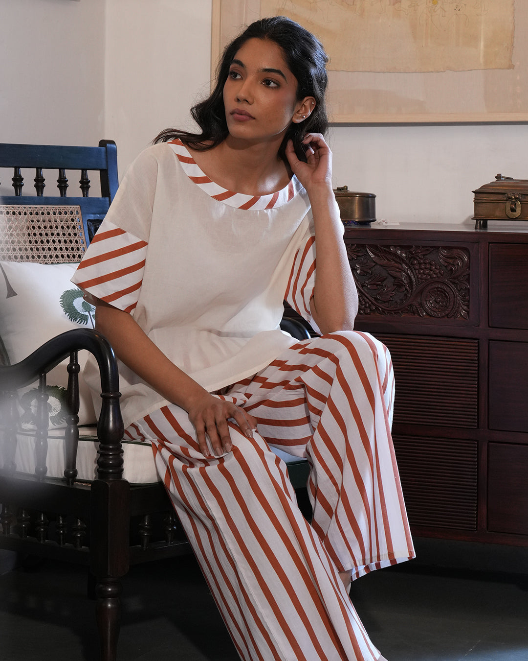 The Solstice Set - Terracotta | Women's Co-ord Set