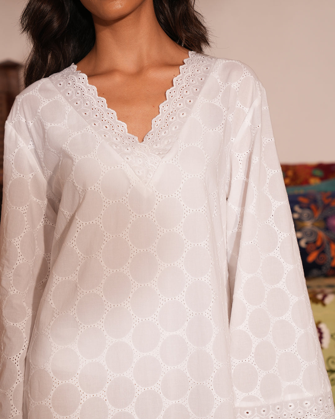 Saltshore Schiffli Kaftan