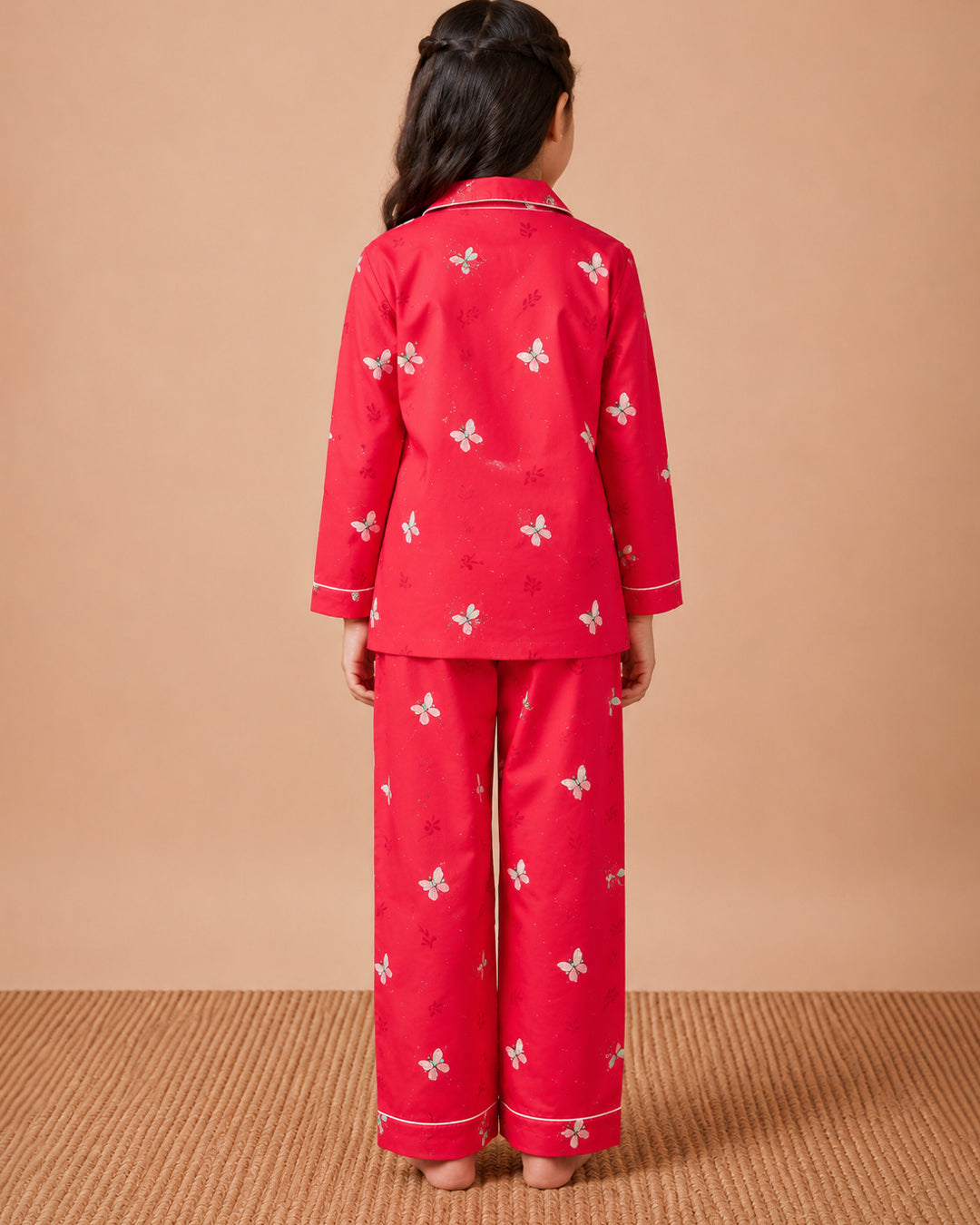 Flutter Bloom - Everyday Set <br> Kids Cotton Notched Pajama Set