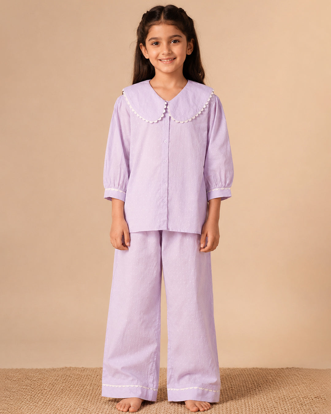 Keepsake Set <br> Kids Peter-Pan Cotton Pajama Set