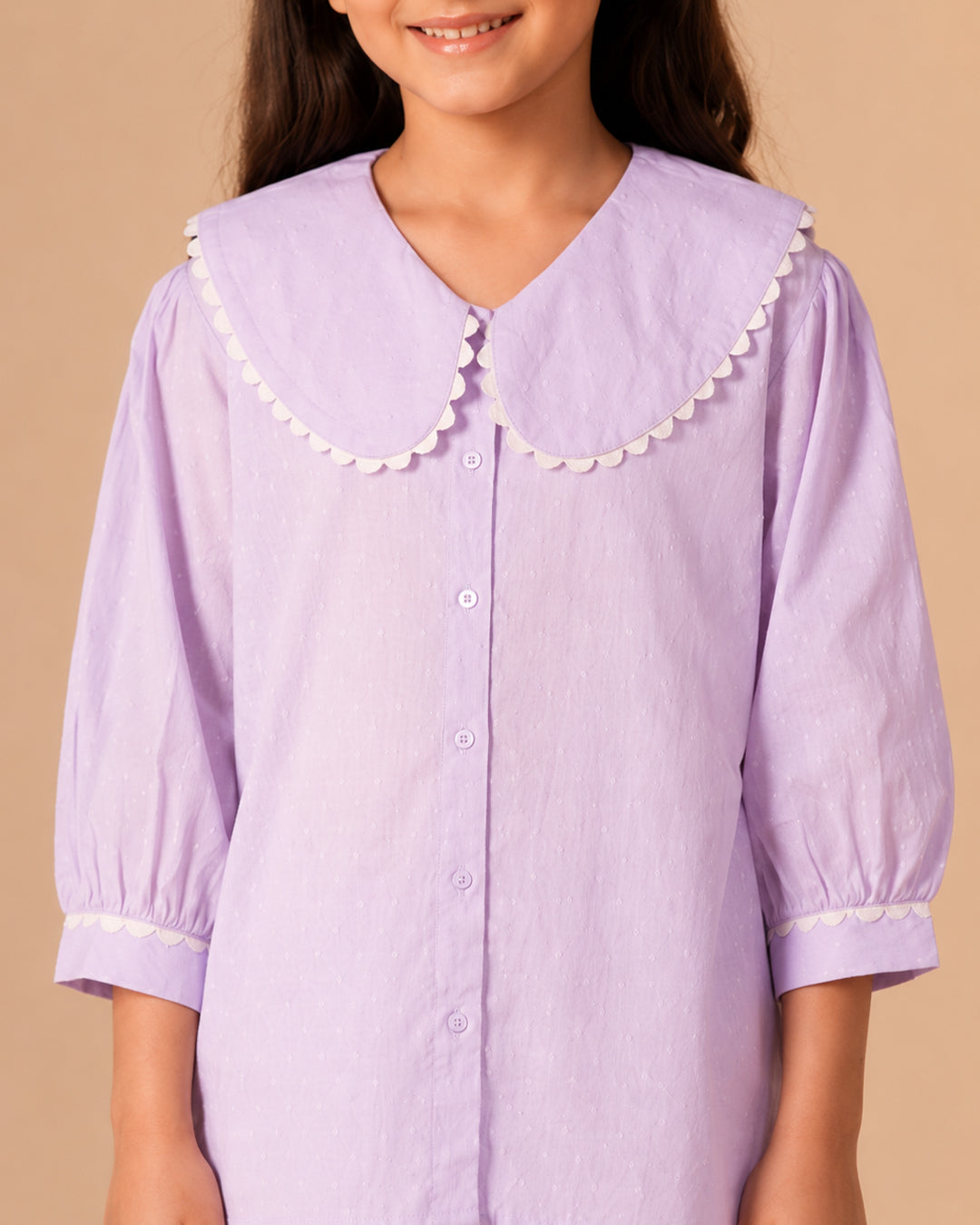 Keepsake Set <br> Kids Peter-Pan Cotton Pajama Set