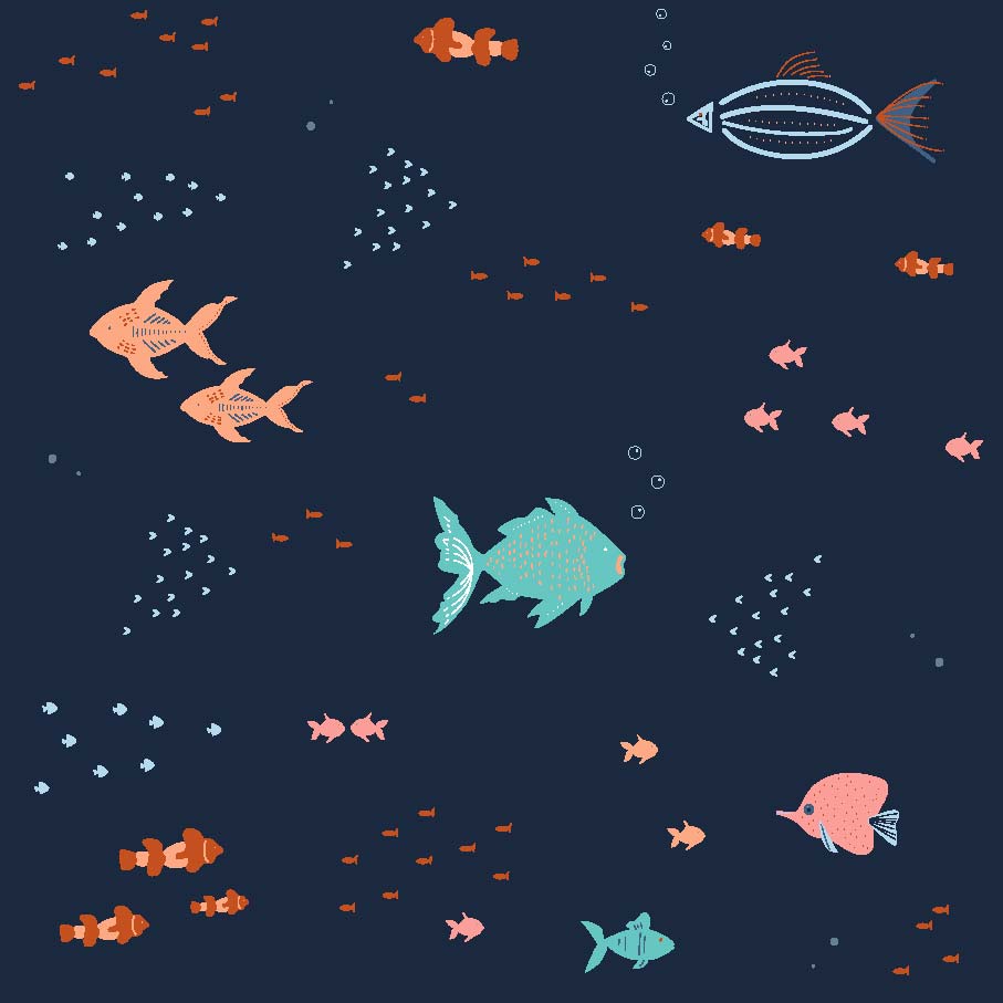 Deep Dive Embroidered T-shirt & Cotton Pyjama Women's