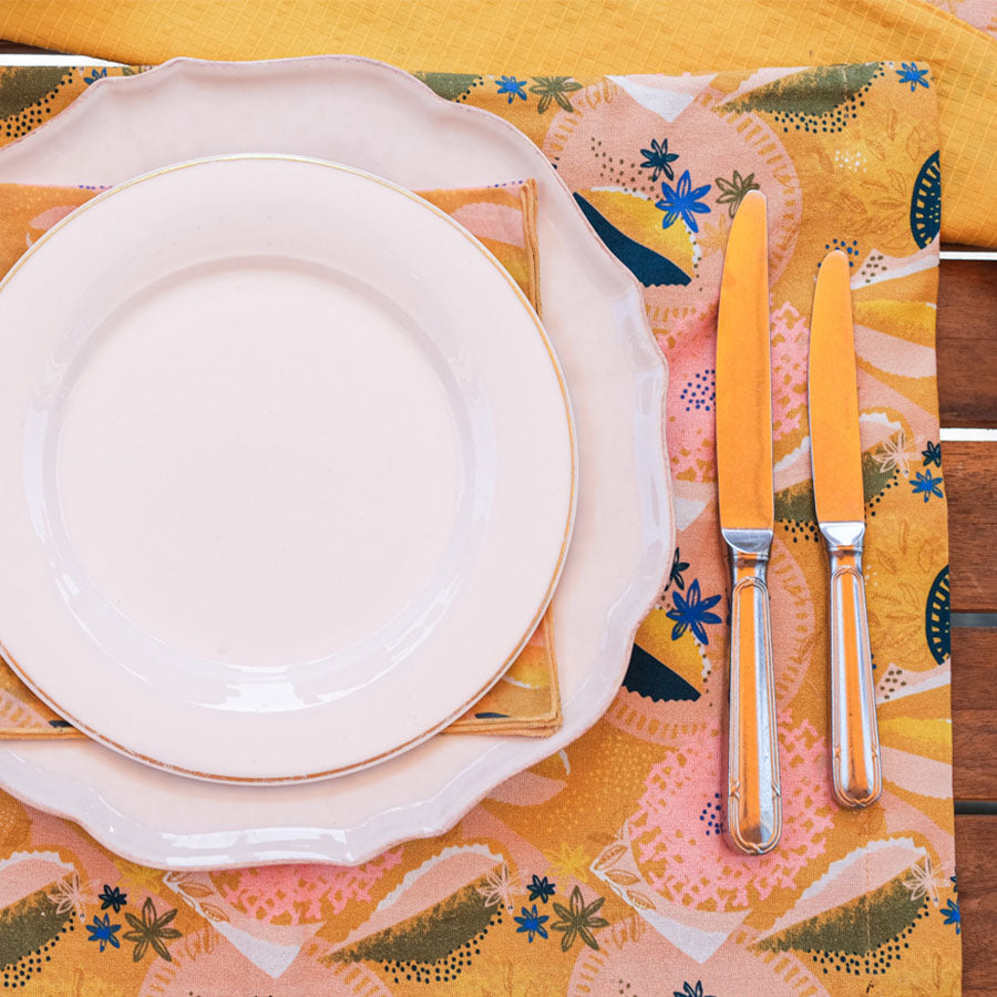 Dahlia Table Placemats : Set of 2