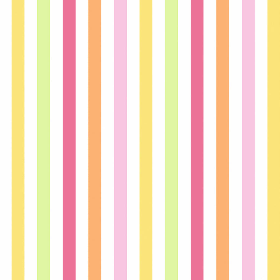 Dandelion-Pastel Multicolour -Cotton-Multi Stripe- Candy Stripe- Shorts Set