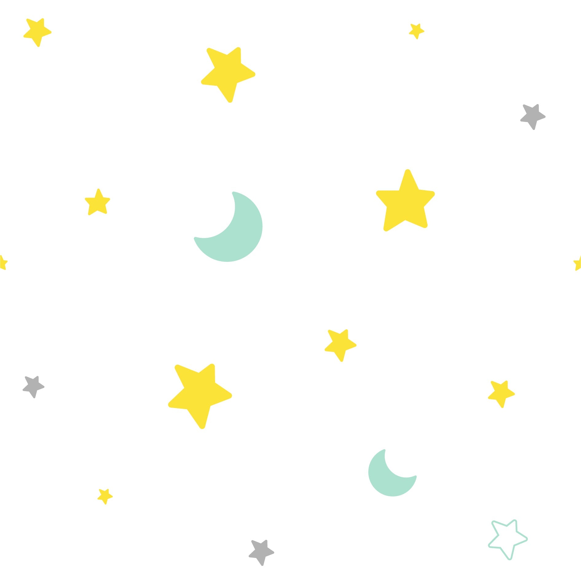 Stars Cotton Layette Set