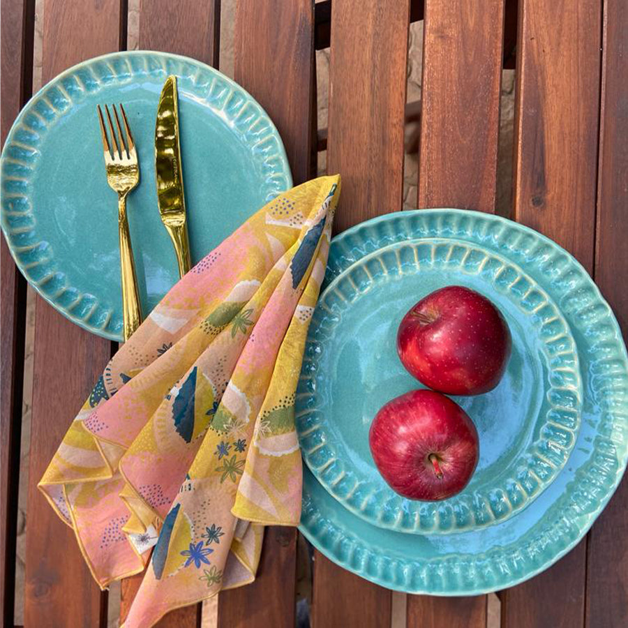 Dahlia Dinner Napkin : Set of 4