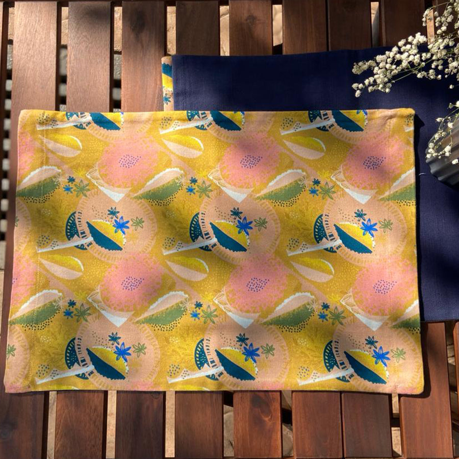 Dahlia Table Placemats : Set of 2