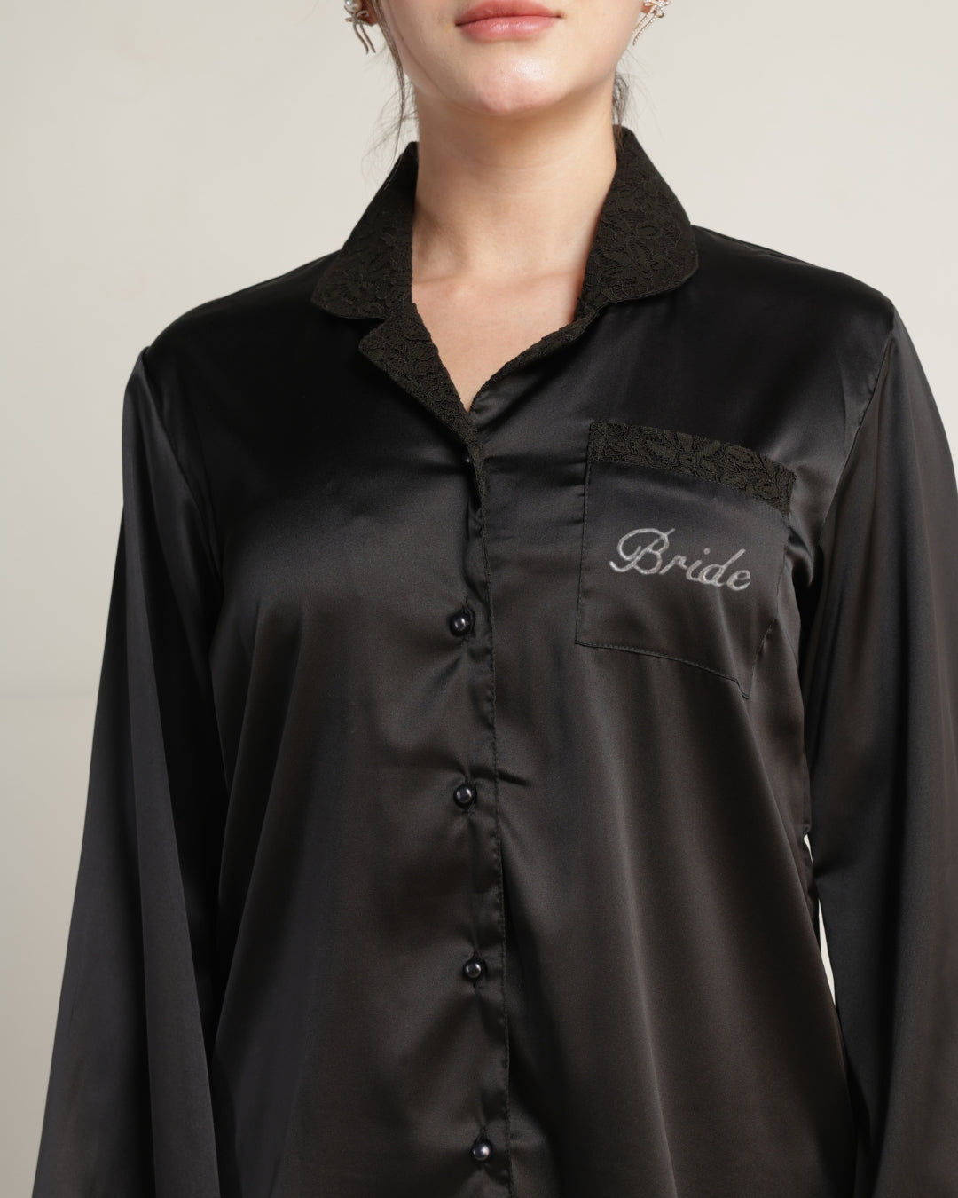 Bridal Satin Relaxed Pyjama Set