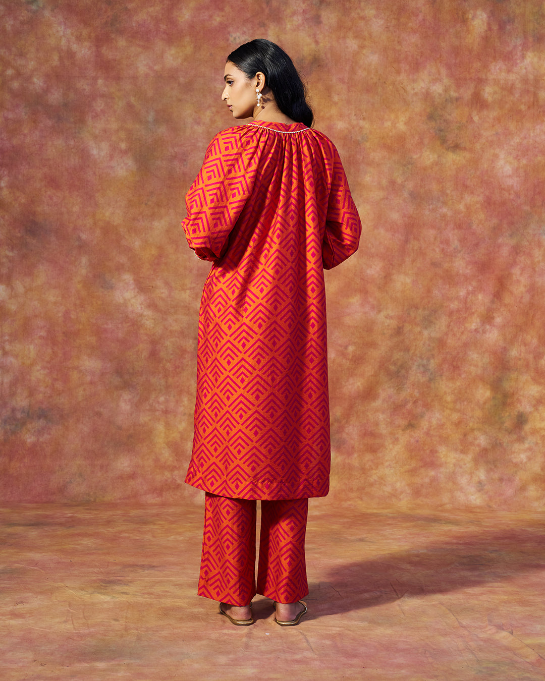Ayla Set <br> Gathered Tunic Set