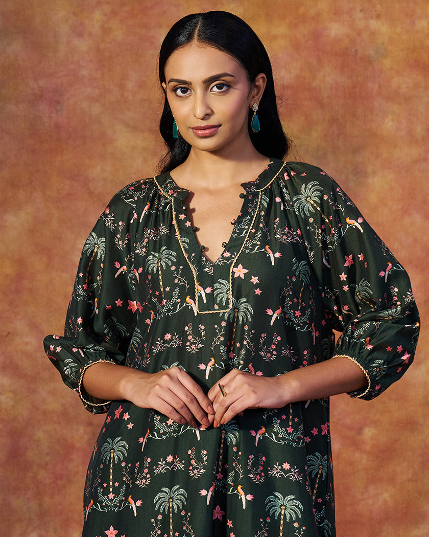 Ayla Set <br> Gathered Tunic Set