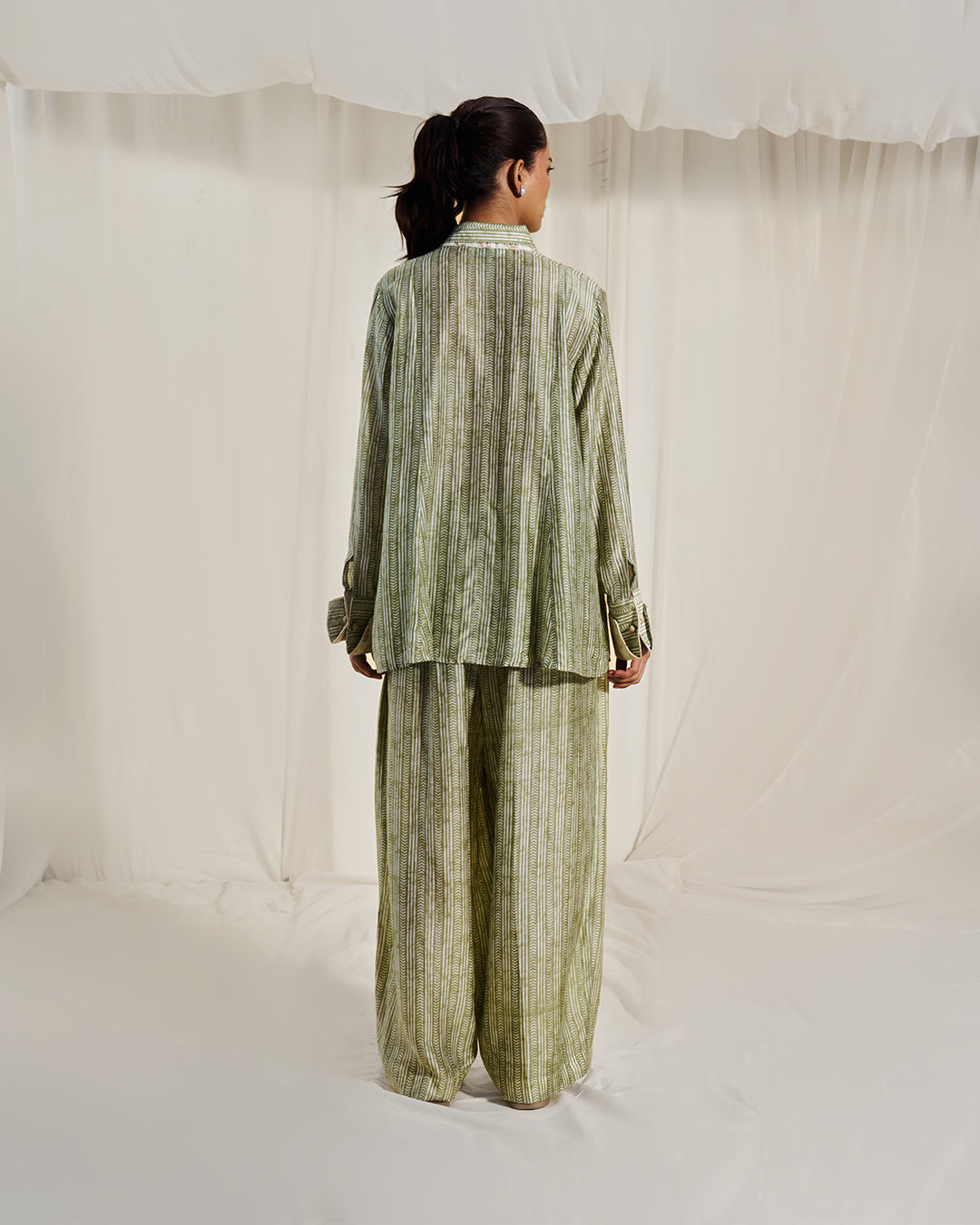Willow Weave - Linea Set <br> Women's Printed A-Line Co-ord Set