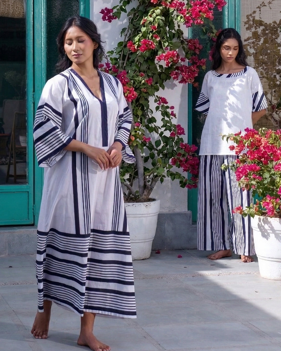Azure Slow Day Kaftan