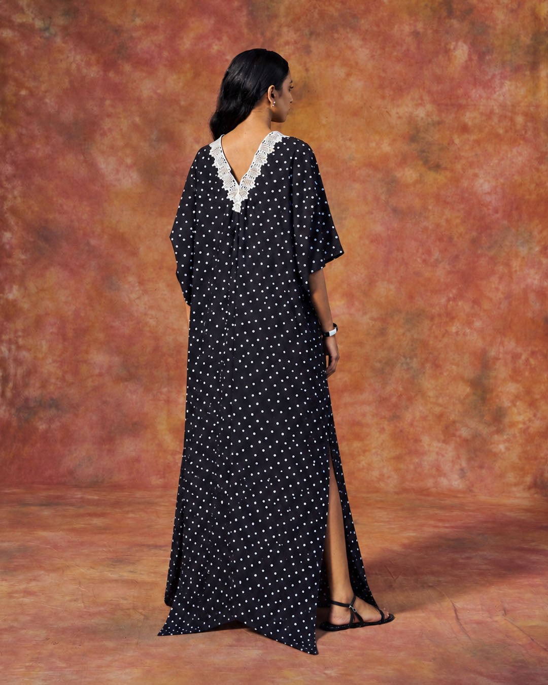 Aurelia Kaftan <br> Kaftan with Lace Detail