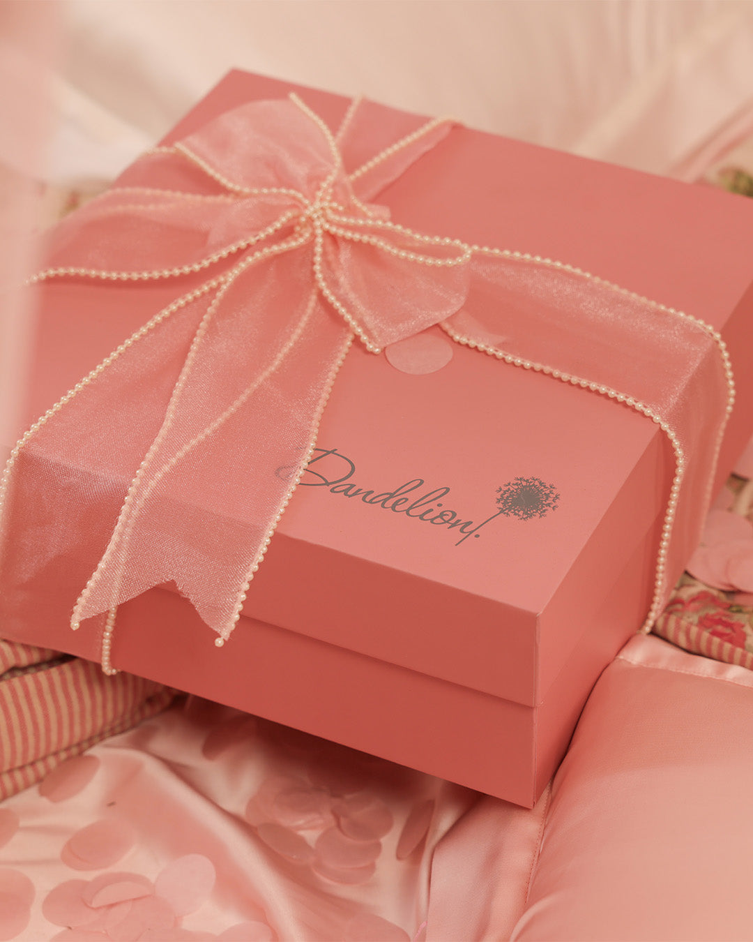 Rosé Satin Relaxed Pyjama Set