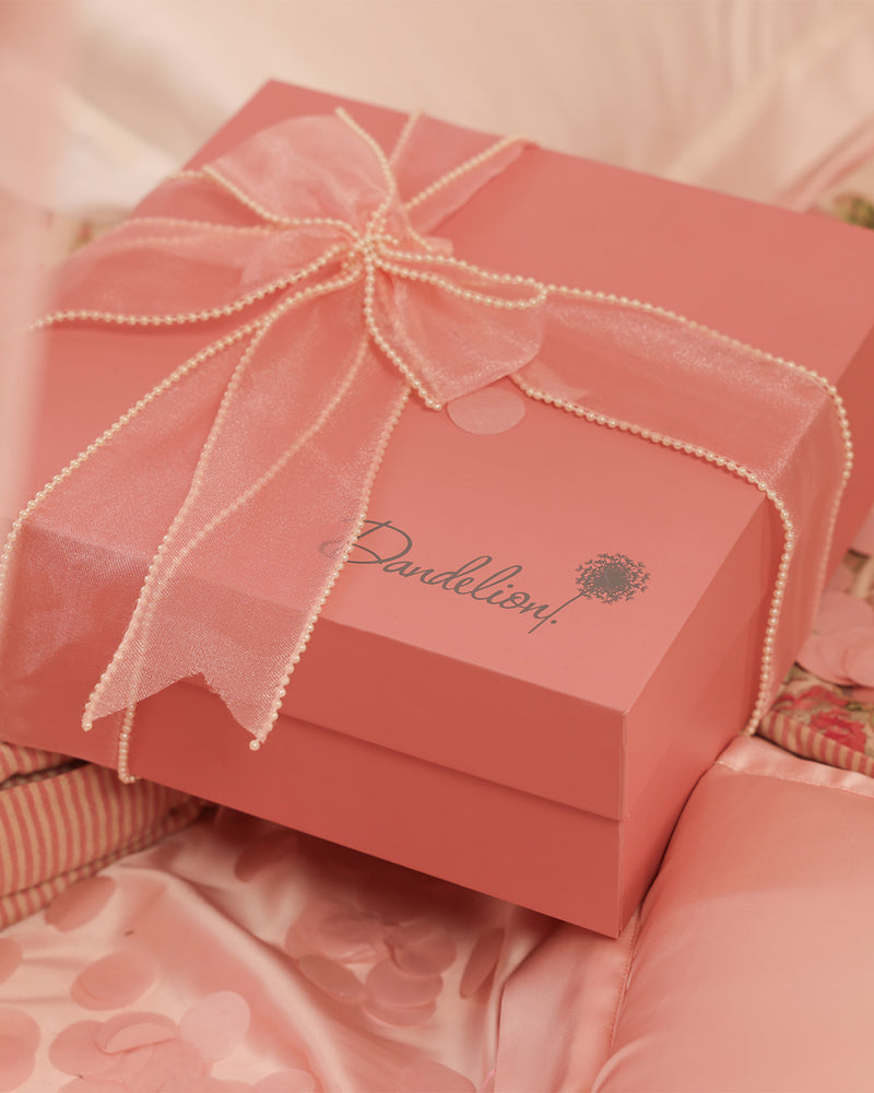 Ivory Pearl Satin Belle Robe