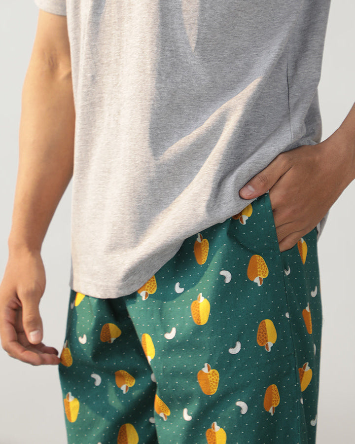 Nutty Retreat T-shirt & Cotton Pyjama - Men