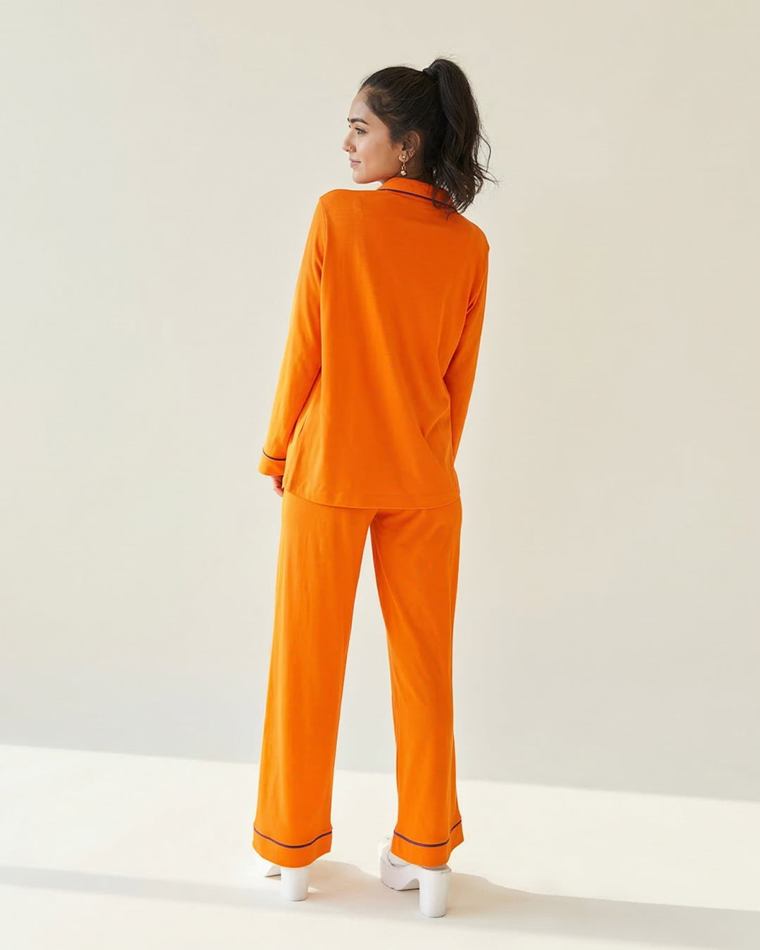 Popsicle - Everyday Set <br> Women's Knit Notch Collar Pajama Set