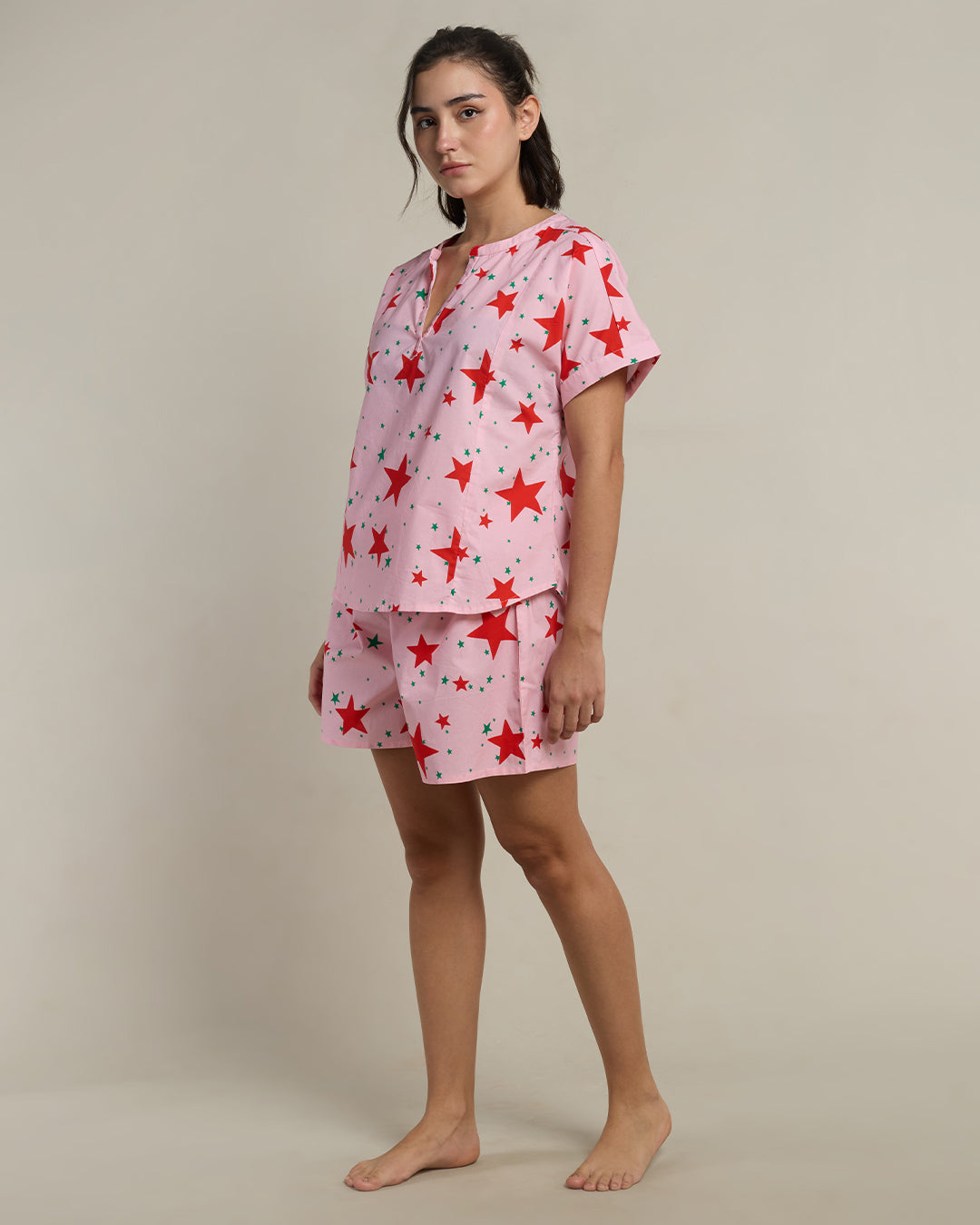 cotton Shorts Set