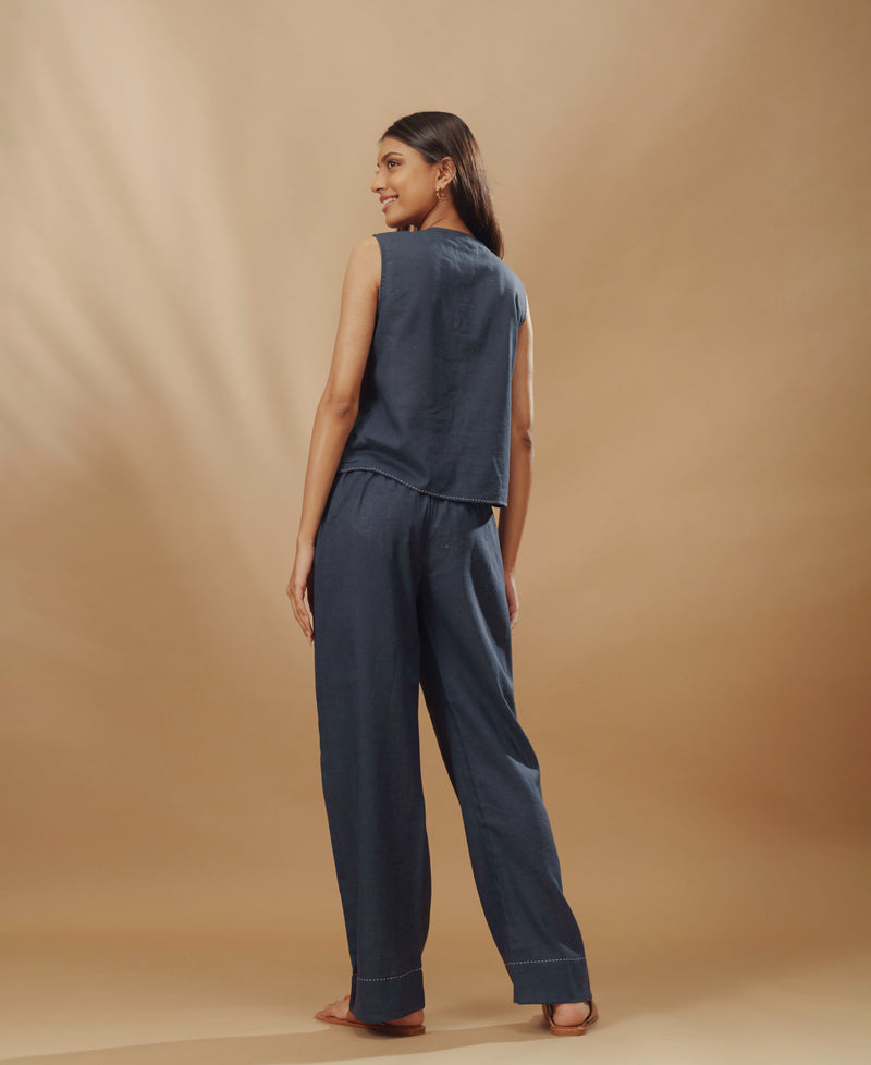 Nova - Linen Vest Set