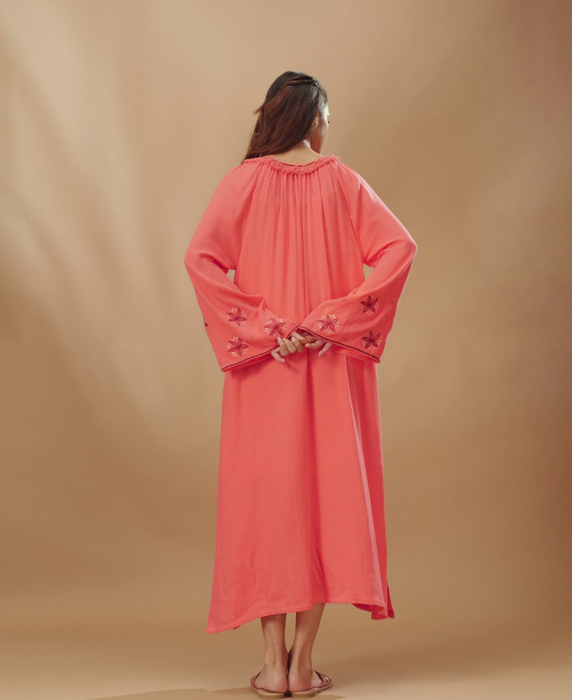 Ardena - Embroidered Kaftan Dress