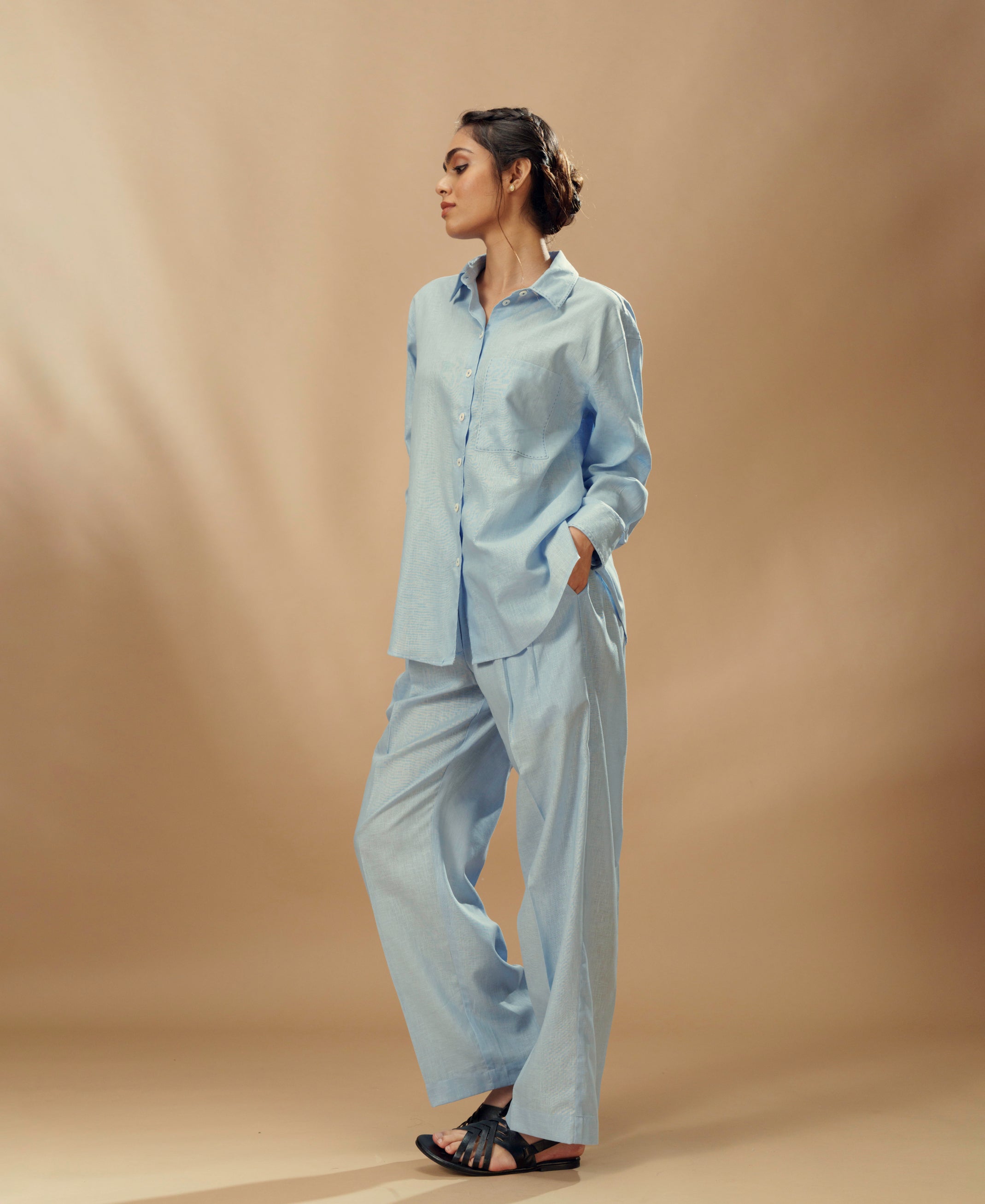 Alba - Linen Lounge Co-ord Set