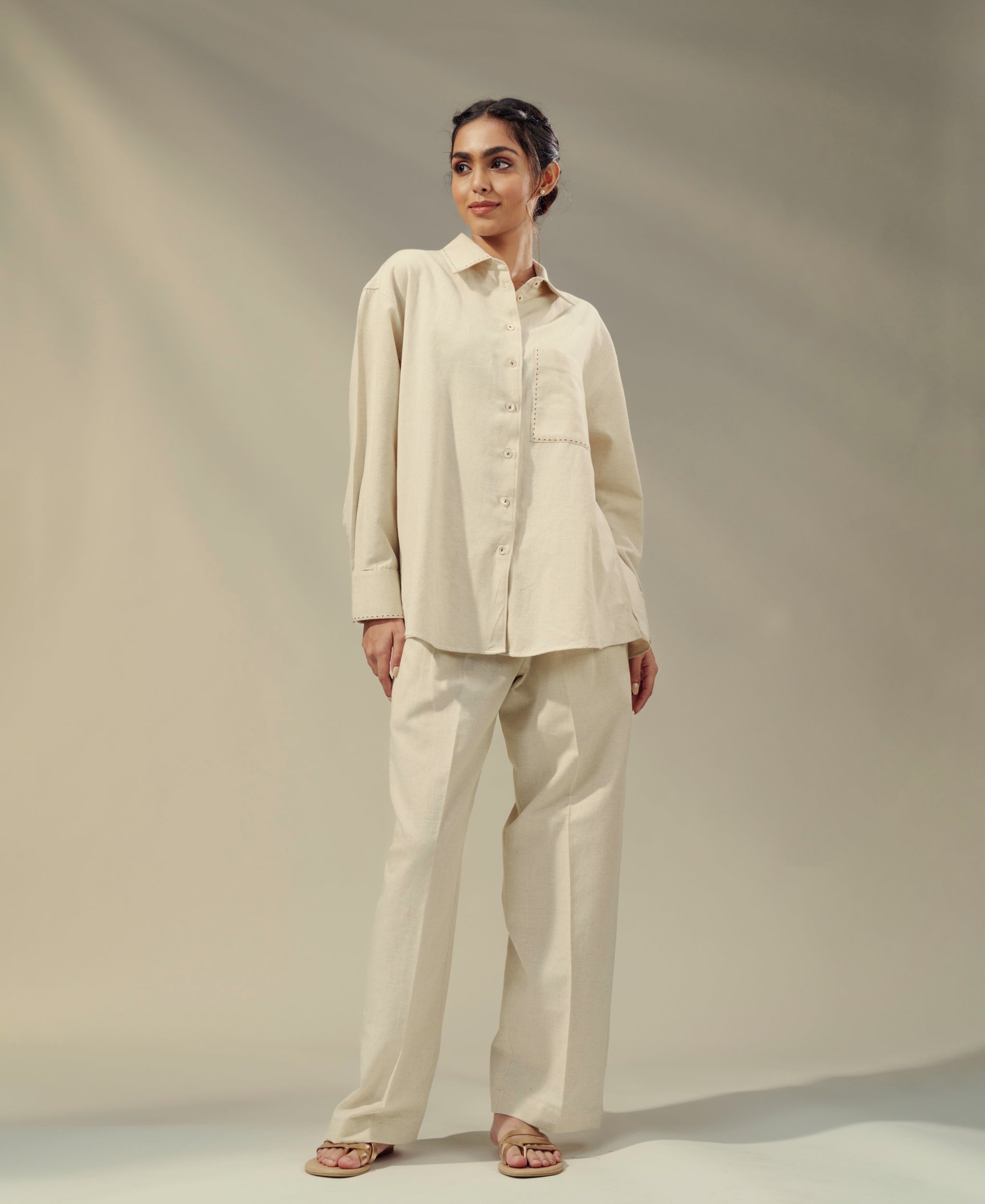 Alba - Linen Lounge Co-ord Set