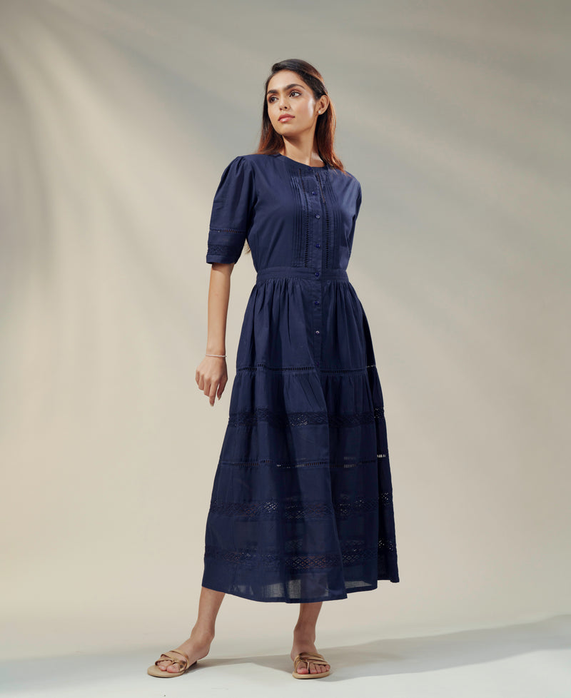 Aurela - Tiered Lace Dress