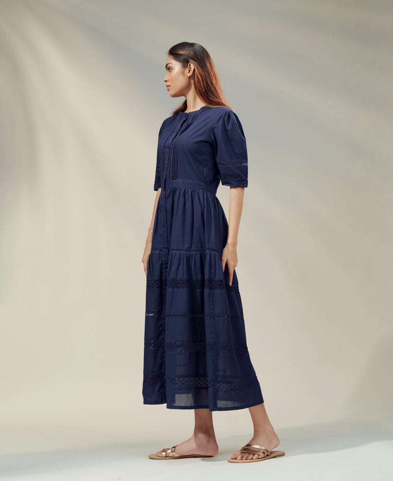 Aurela - Tiered Lace Dress