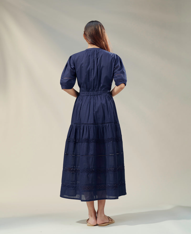Aurela - Tiered Lace Dress