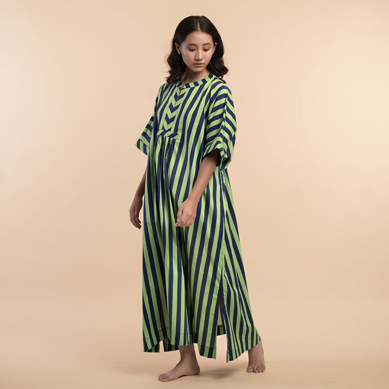 Forest Path - Maxi Kaftan Dress