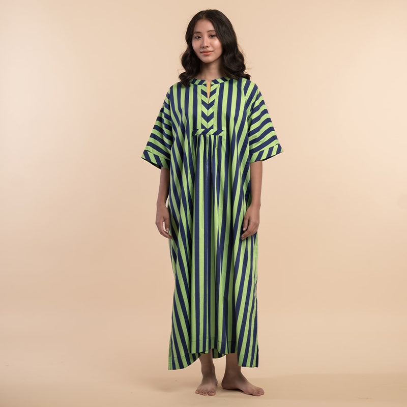Forest Path - Maxi Kaftan Dress
