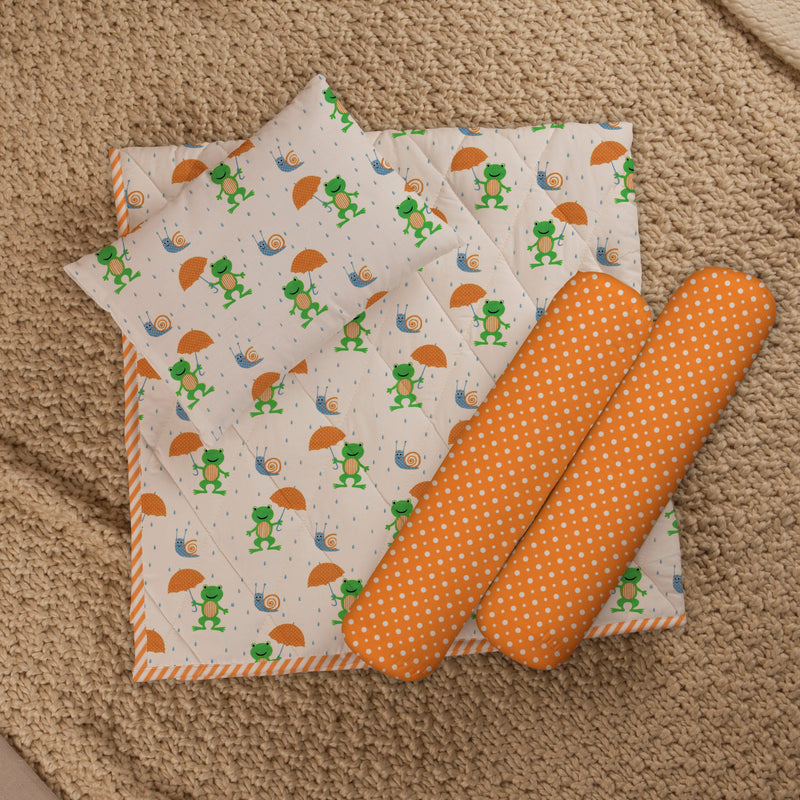 Frog Cotton Layette Set