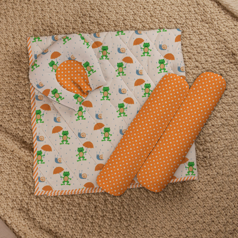 Frog Cotton Layette Set