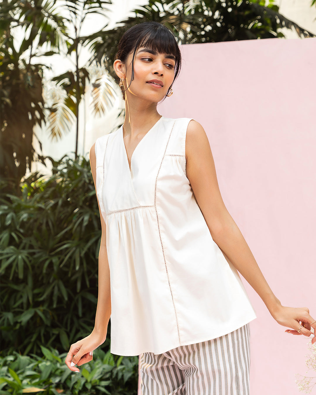 Lucy - Bib Top & Pants Set