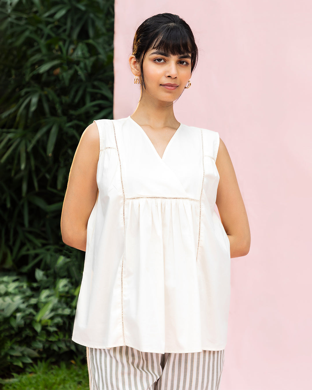 Lucy - Bib Top & Pants Set