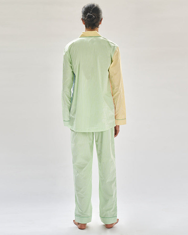 Many Moods - Everyday Set<br>Men's Cotton Notch Collar Pajama Set