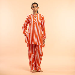 Tangerine Pop Relaxed Co-ord Set