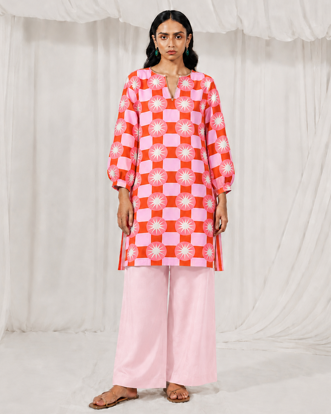 Amara Set <br> Gathered Tunic Set