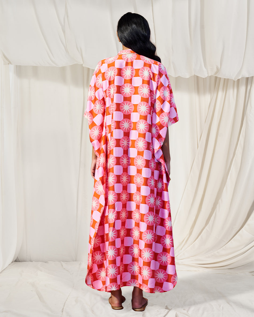 Serene Kaftan <br> Kaftan with Tassel Neckline
