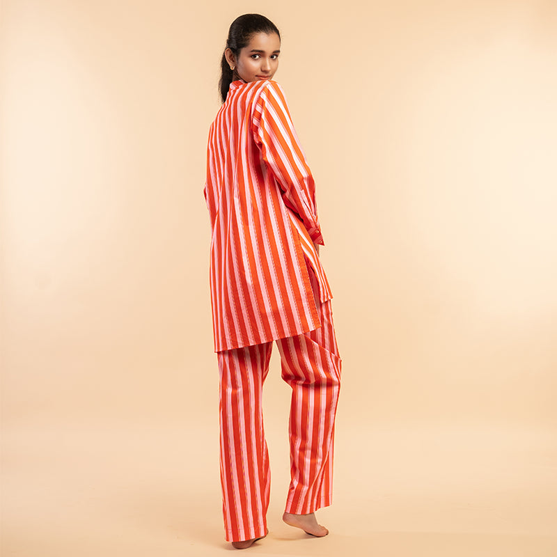 Tangerine Pop Relaxed Co-ord Set