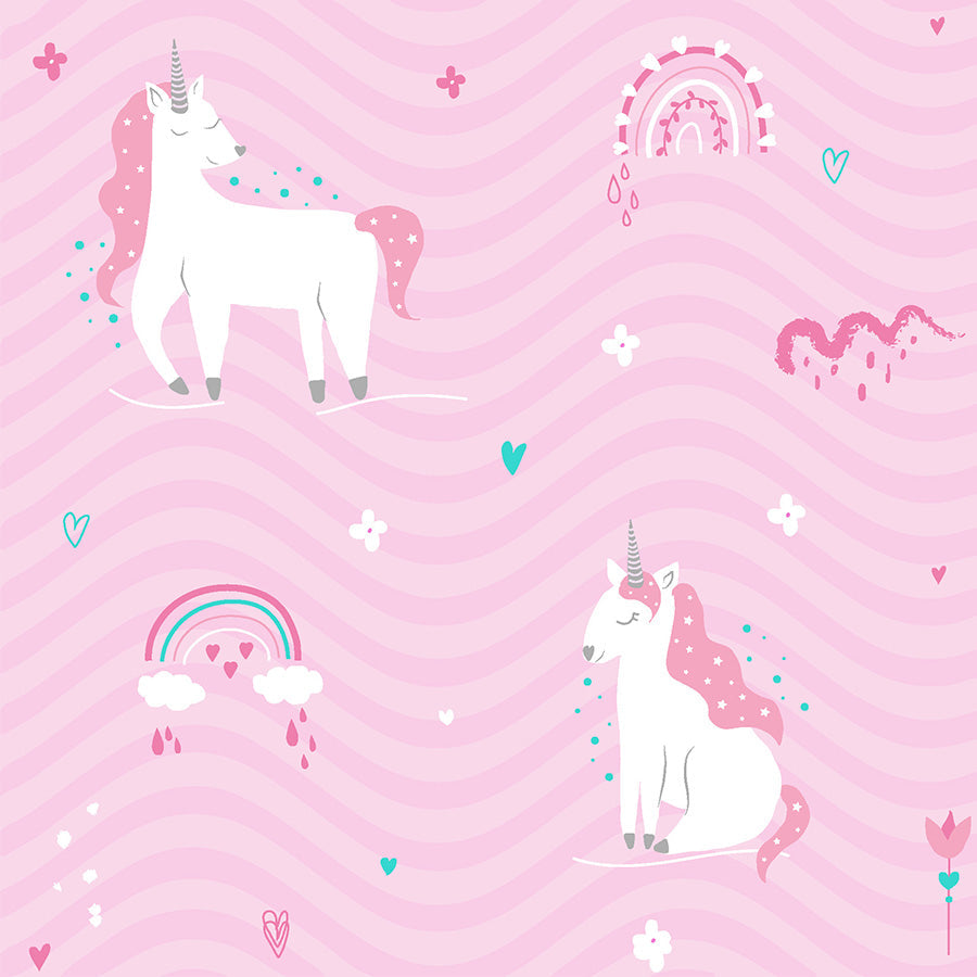 Unicorn - Everyday Set <br> Kids Cotton Notched Pajama Set