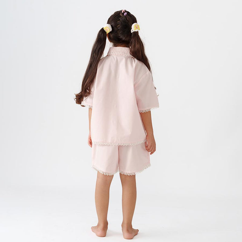 Aeris Lace Shorts Set - Girls