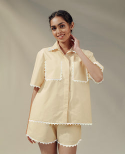 Aeris - Lace Shorts Set